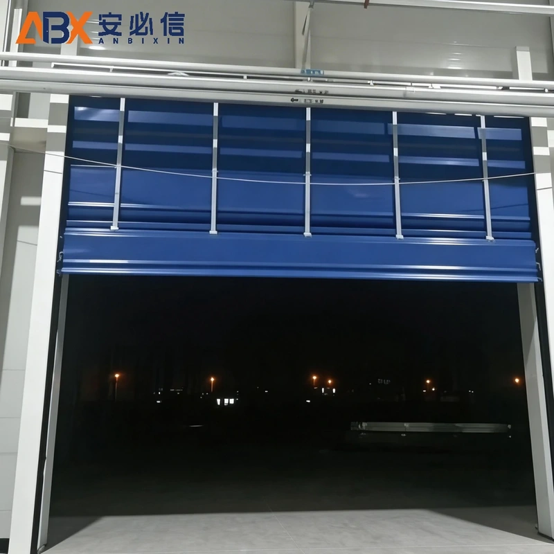 钦州软帘堆积门